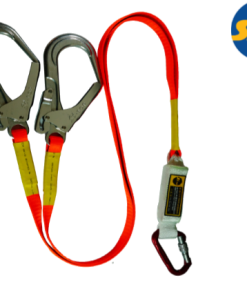 SS-TOP เข็มขัดนิรภัย WEBBING LANDYARD AL. 2-HOOK W/T ABSORBER