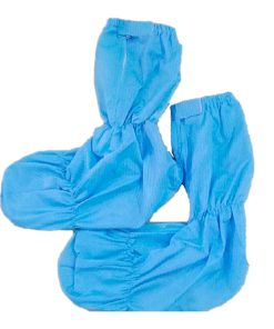 Cover All ผ้า Antistatic สีฟ้ากลาง 1