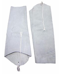 ปลอกแขนหนังท้อง (ใช้สำหรับป้องกันสะเก็ดไฟจากงานเชื่อม)