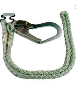 เชือกช่วยชีวิต ตะขอใหญ่อลูมิเนีย Replaceable Lanyard TOYO NO.AGHD-5C Aluminium Large Hook 1420mm