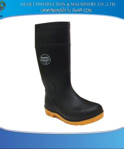 รองเท้าบู๊ทนิรภัย Safety boots Contra หัวเหล็ก สีดำ