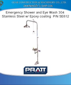 PRATT Emergency Shower and Eye Wash 304 Stainless Steel Epoxy coating SPECIALSE612 1