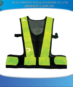 เสื้อสะท้อนแสง เสื้อจราจร เสื้อผ้าตาข่าย 5