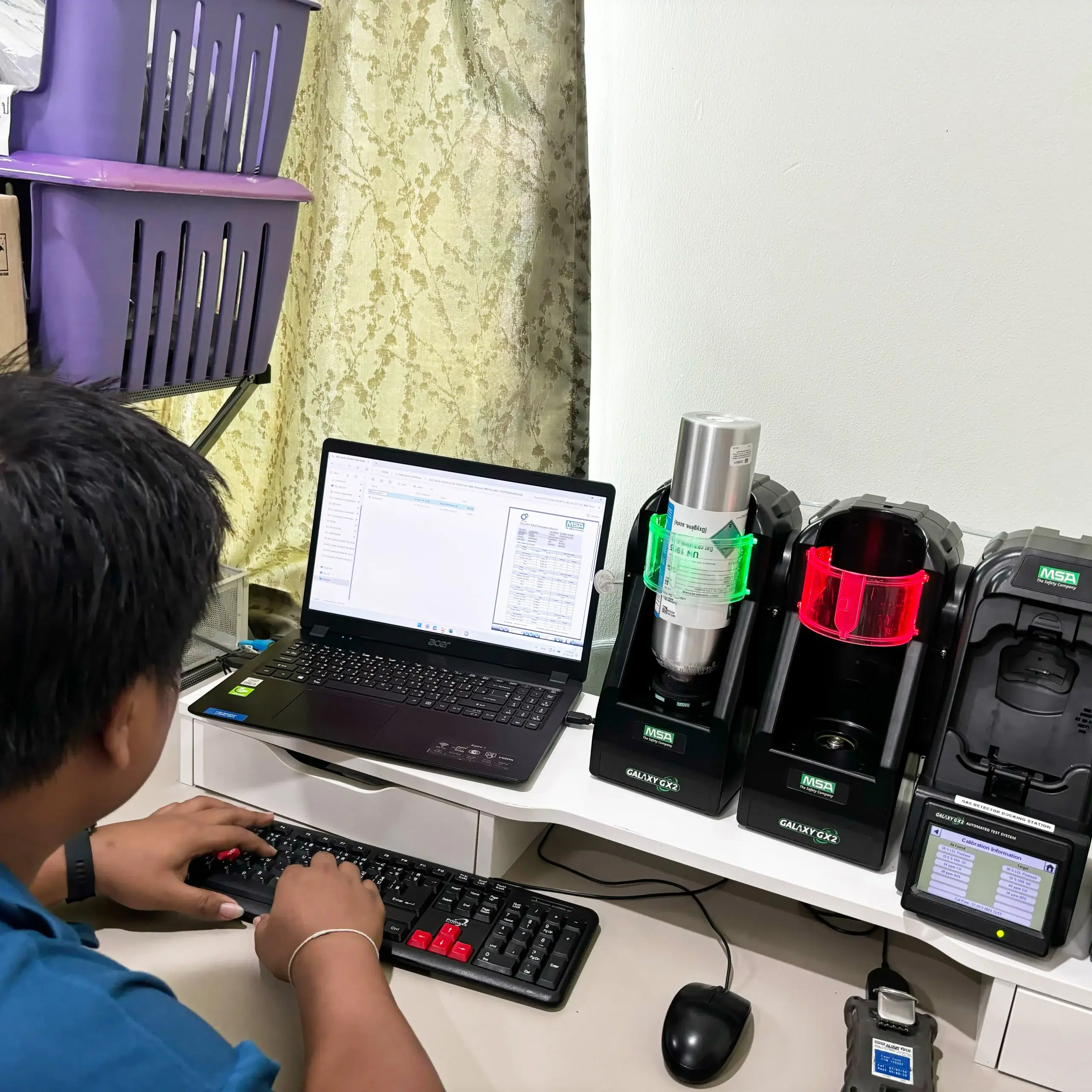 บริการสอบเทียบเครื่องวัดแก๊ส